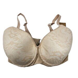 Chantelle Sexy Shaping T-Shirt Bra Nude Women’s Size 34DDDD Full Coverage Lace